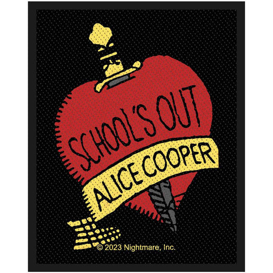 Alice Cooper School's Out Patch