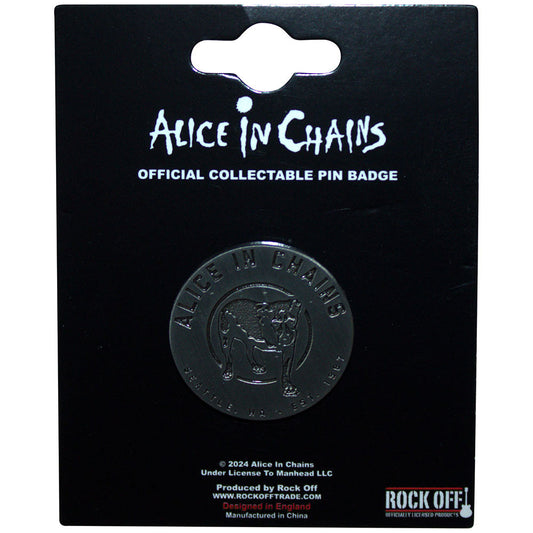 Alice In Chains Three Legged Dog Pin Badge