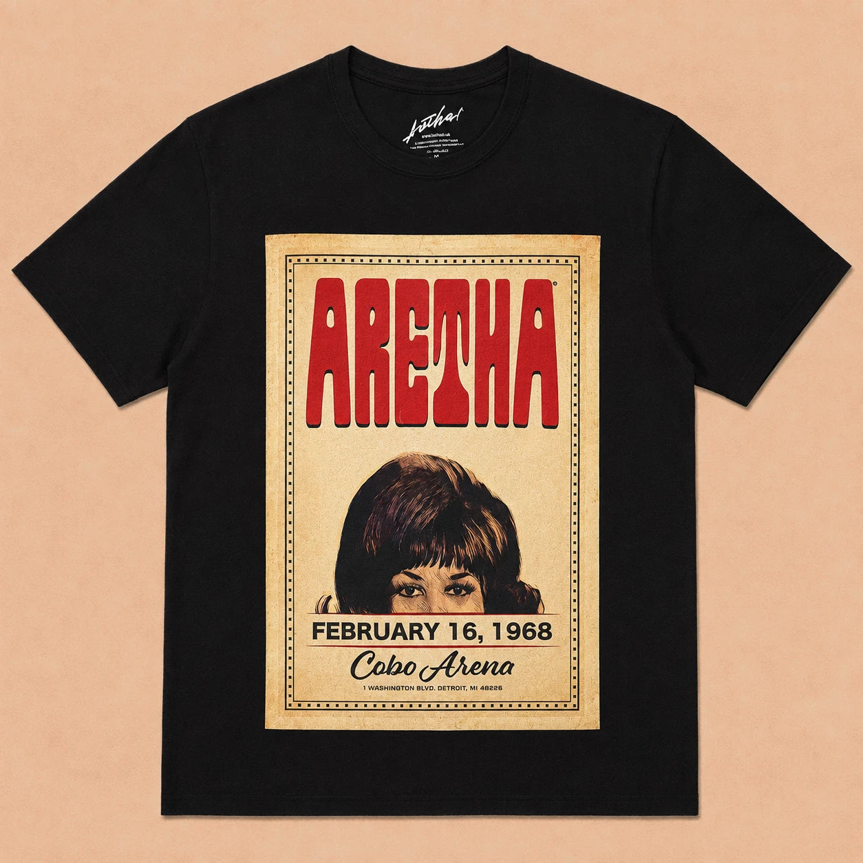 Aretha Franklin Cobo Hall Unisex T-Shirt