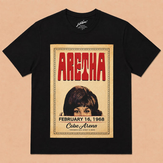 Aretha Franklin Cobo Hall Unisex T-Shirt