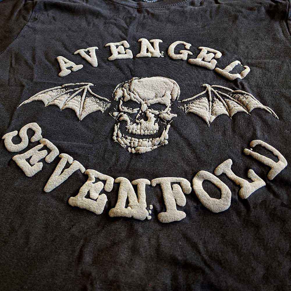 Avenged Sevenfold Classic Deathbat Hi-Build T-Shirt