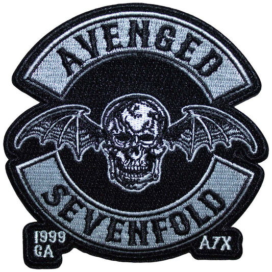 Avenged Sevenfold Deathbat Crest Cut Out Patch