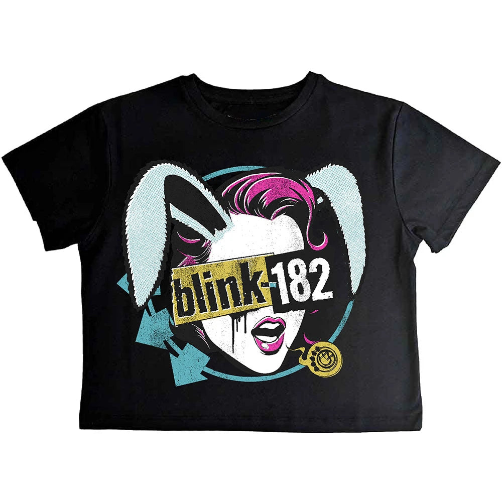 Blink 182 Ladies Crop Top