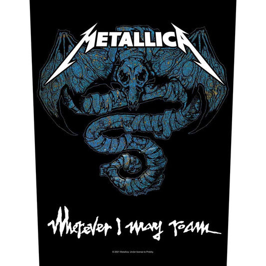 Metallica Wherever i may Roam Back patch
