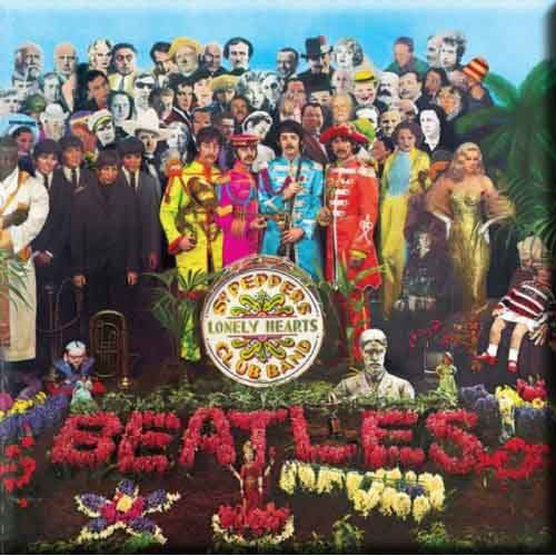 The Beatles Sgt Peppers Fridge Magnet