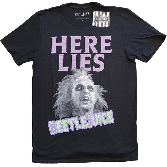 Beetlejuice Here Lies Unisex T-Shirt