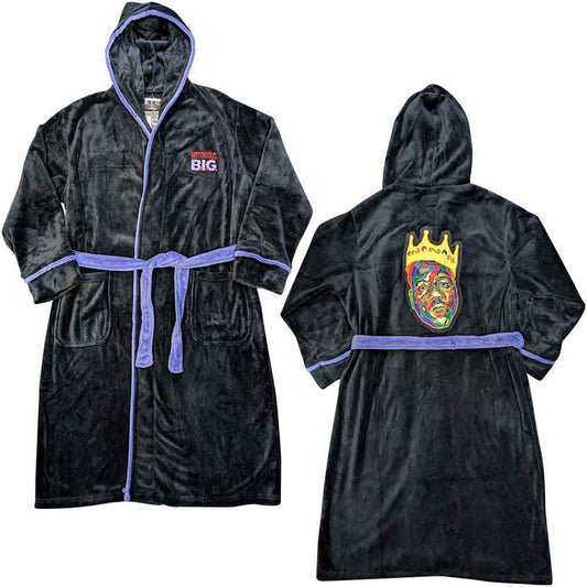 Biggie Smalls Crown Unisex Bathrobe