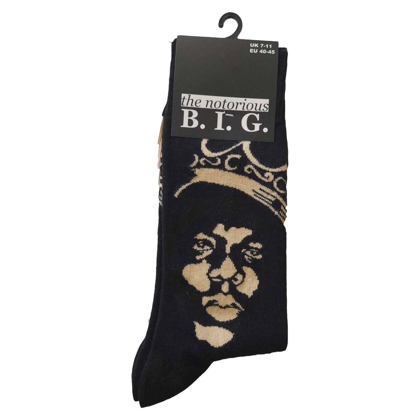 Biggie Smalls Gold Crown Unisex Ankle Socks