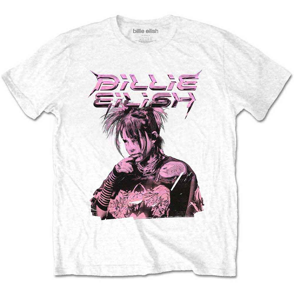 Billie Eilish Purple Illustration Unisex T-Shirt