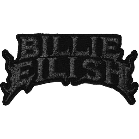 Billie Eilish Flame Black Patch