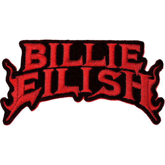 Billie Eilish  Flame Red Patch