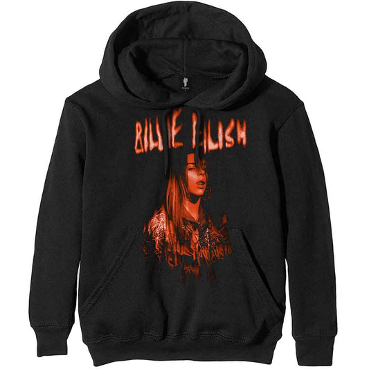 Billie Eilish Spooky Logo Unisex Pullover Hoodie