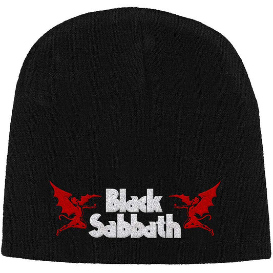 Black Sabbath Logo A Devils Unisex Beanie Hat