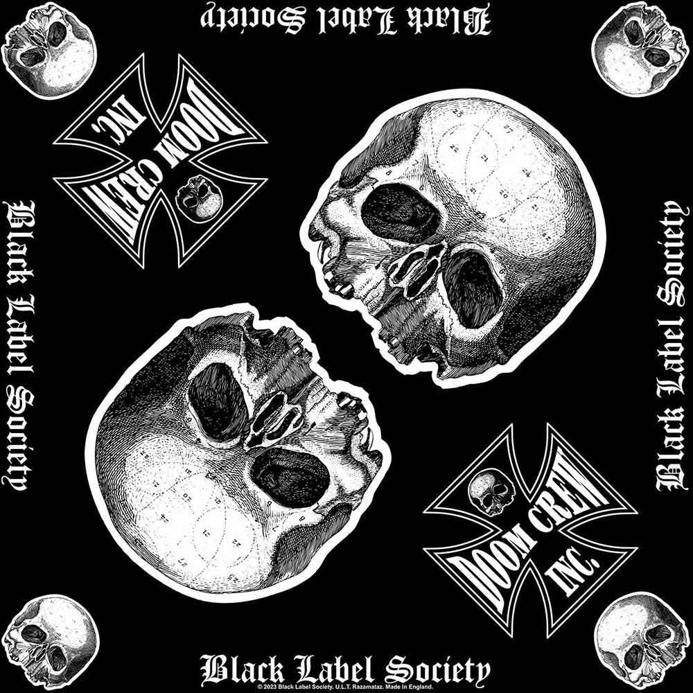 Black Label Society Doom Crew Unisex Bandana