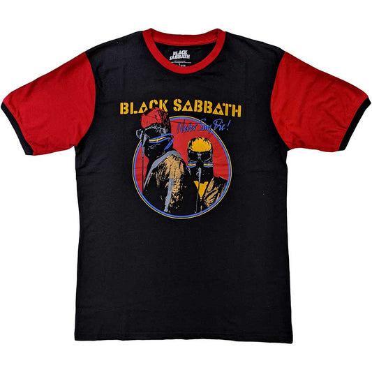 Black Sabbath Never Say Die Unisex Ringer T-Shirt