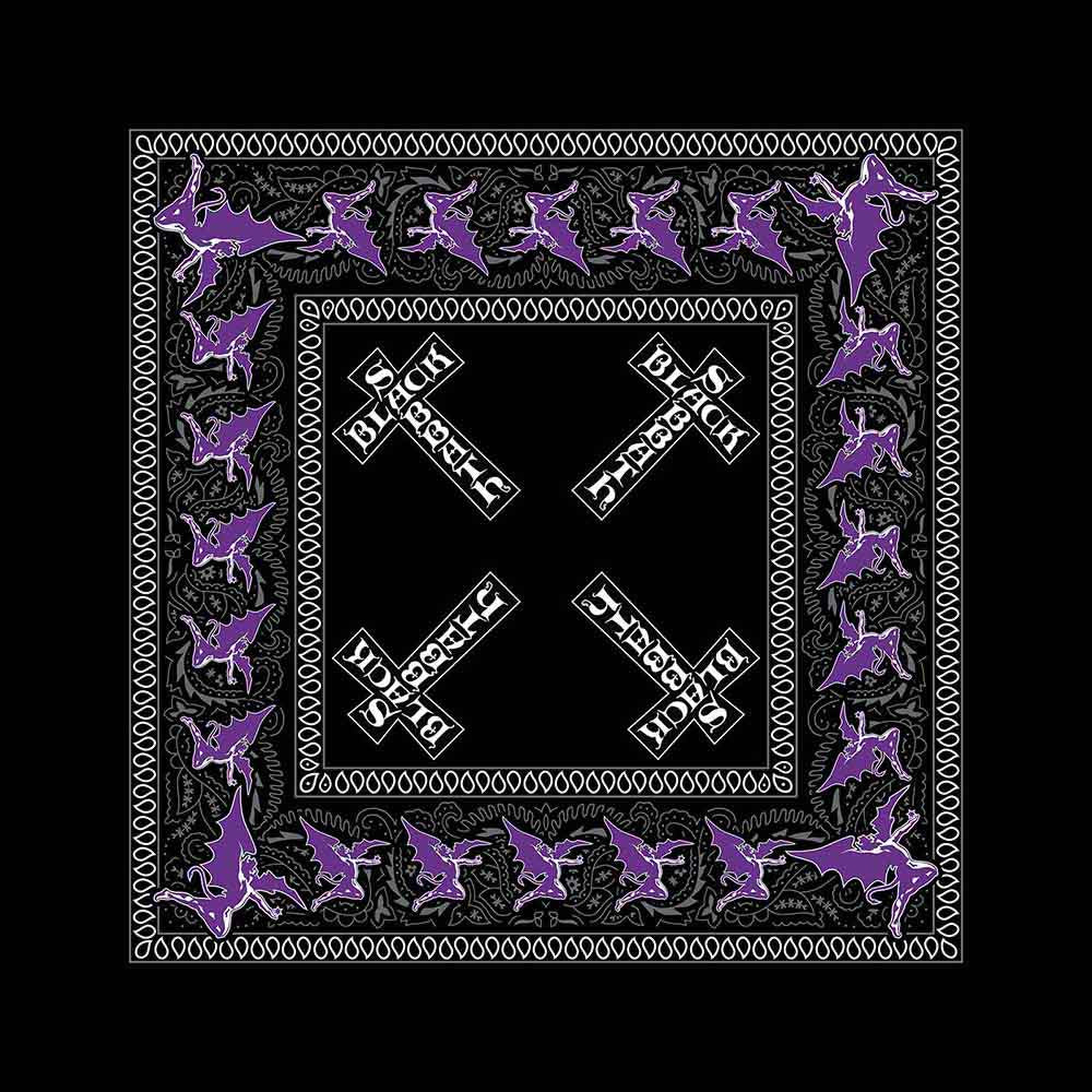 Black Sabbath Cross Logo Unisex Bandana