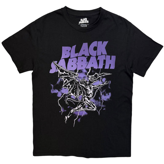 Black Sabbath Henry Lightning Purple Unisex T-Shirt
