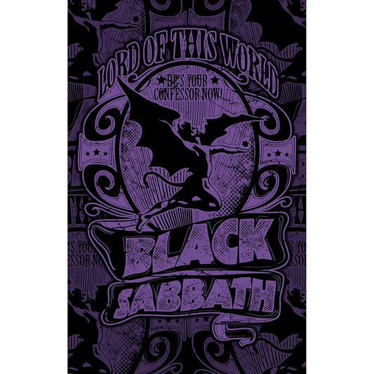 Black Sabbath Lord Of The World Textile Poster
