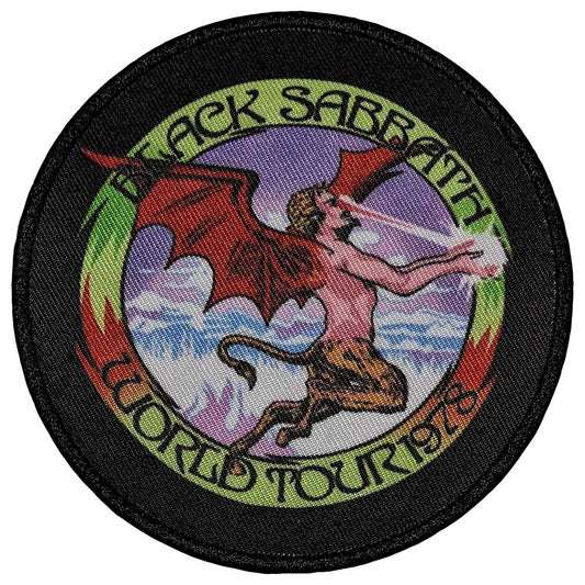 Black Sabbath World Tour 1978 Printed Patch