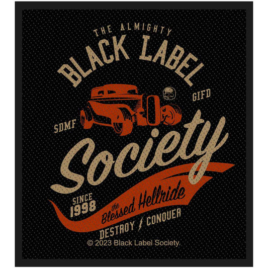 Black Label Society The Blessed Hellride Patch