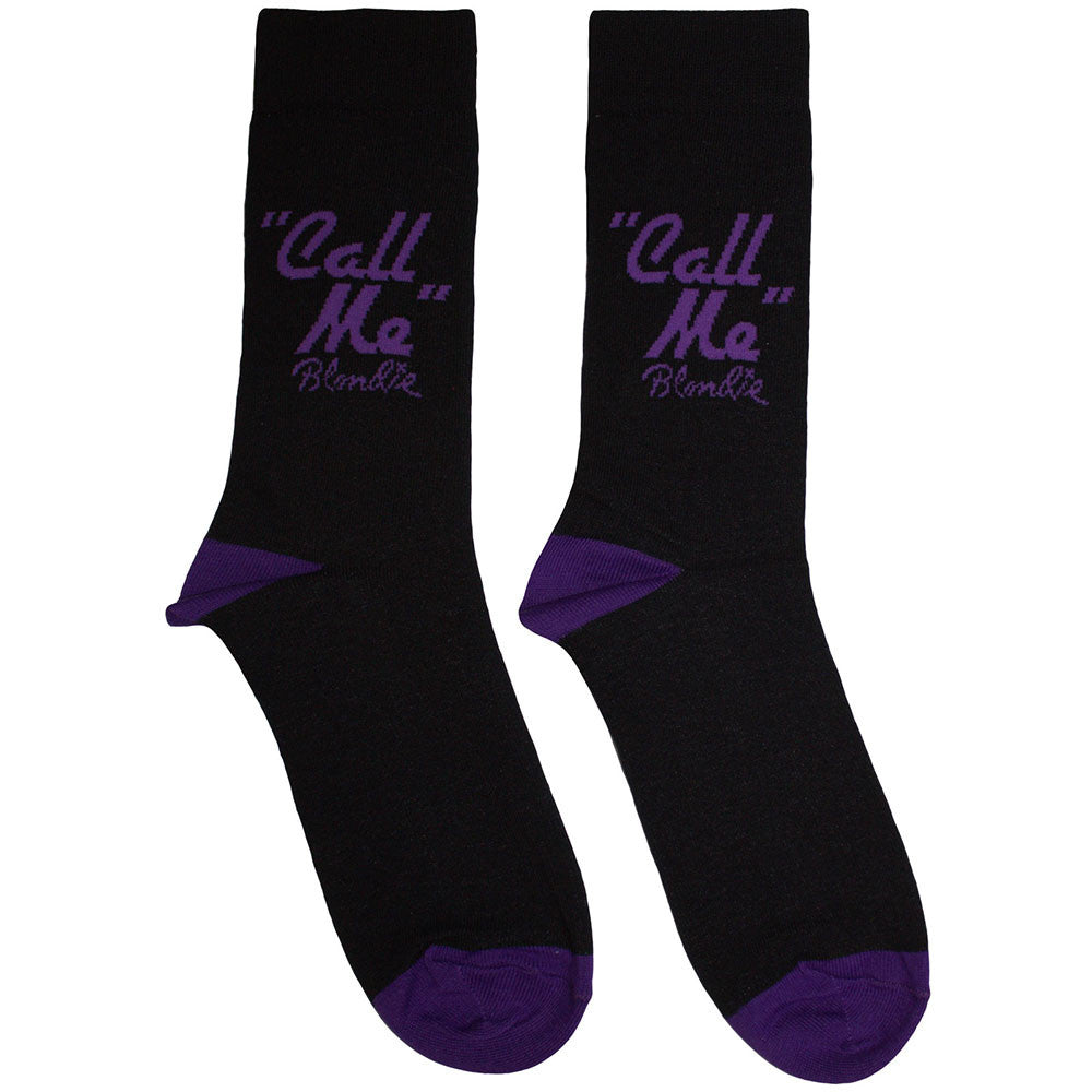 Blondie Call Me Ankle Socks