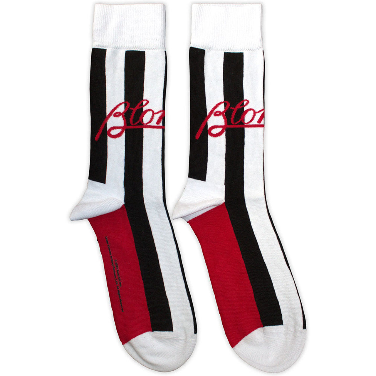 Blondie Parallel Lines Socks