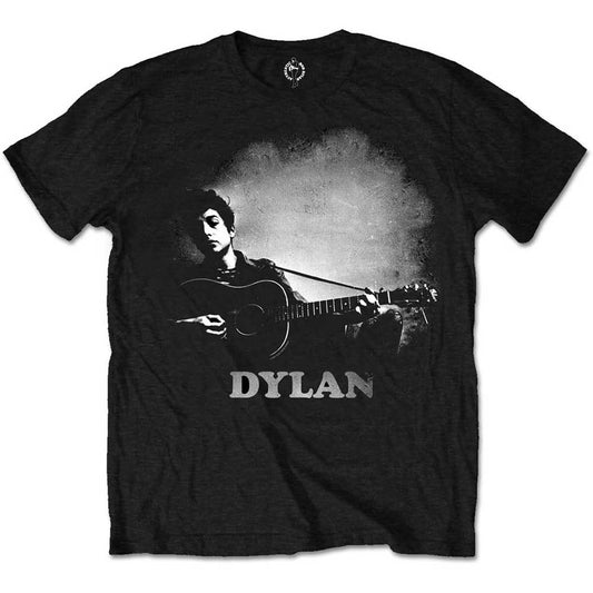 Bob Dylan Guitar a Logo Unisex T-Shirt