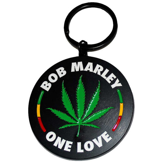 Bob Marley Leaf Keychain