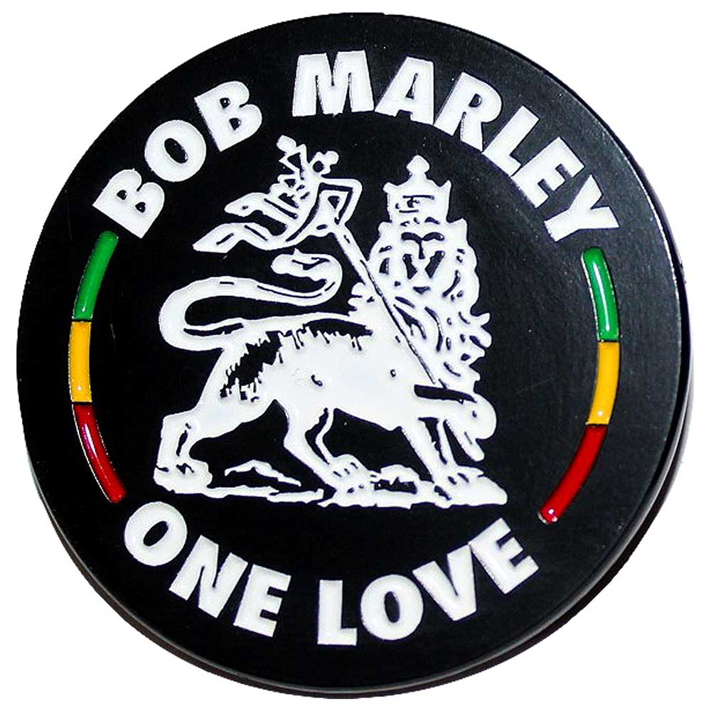 Bob Marley Lion Pin Badge