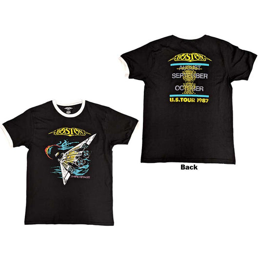 Boston Us Tour 87 Unisex Ringer T-Shirt