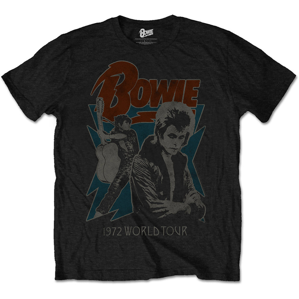 David Bowie 1972 World Tour Unisex T-Shirt
