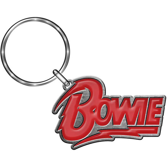David Bowie Logo Keychain