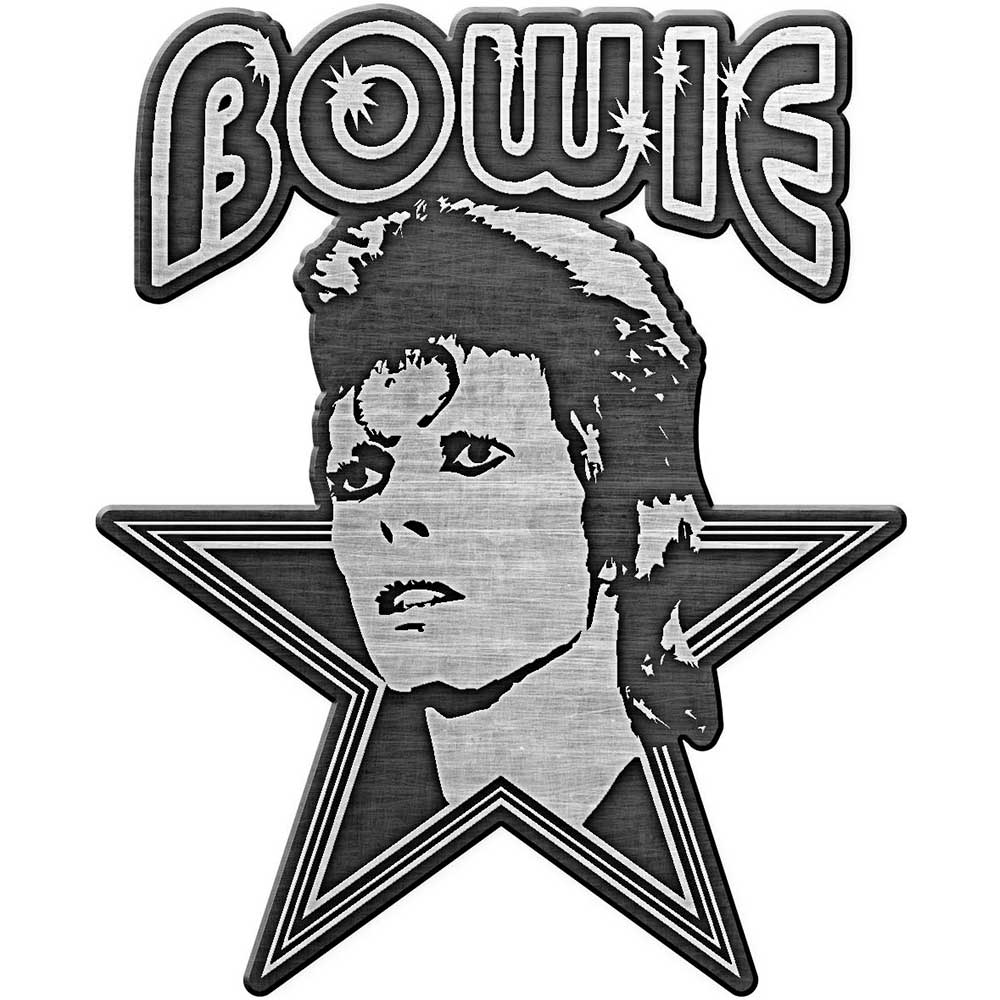 David Bowie Aladdin Sane Pin Badge