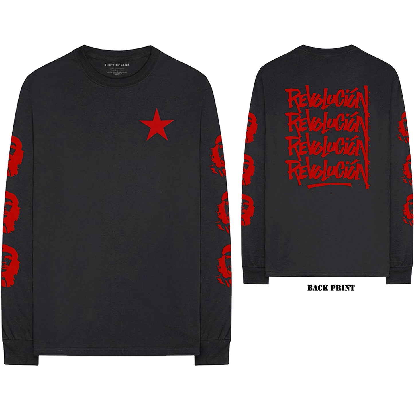 Che Guevara Revolution Long Sleeve T-Shirt