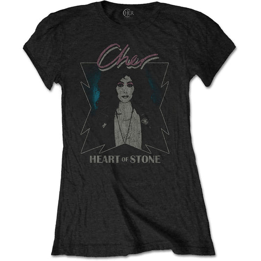 Cher Heart Of Stone Ladies T-Shirt
