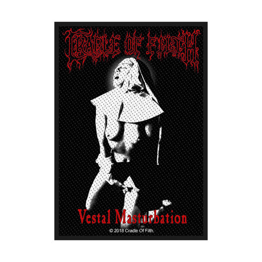 CRADLE OF FILTH STANDARD PATCH: VESTAL MASTURBATION