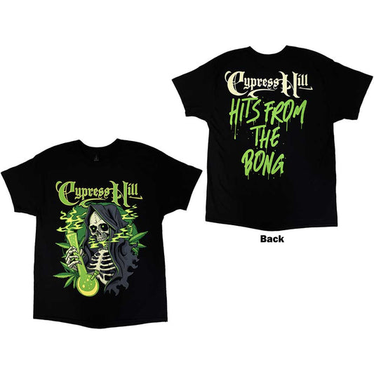 Cypress Hill Unisex T-Shirt: Skull Bong