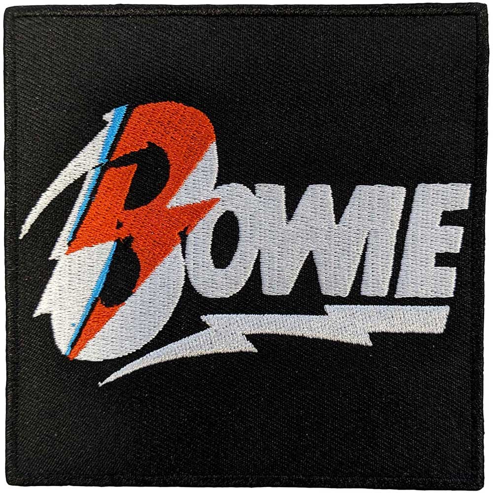 David Bowie Diamond Dogs Flash Logo Woven Patch