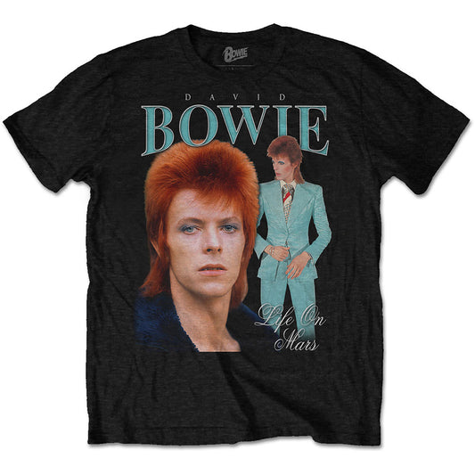 David Bowie Life On Mars Homage Unisex T-Shirt