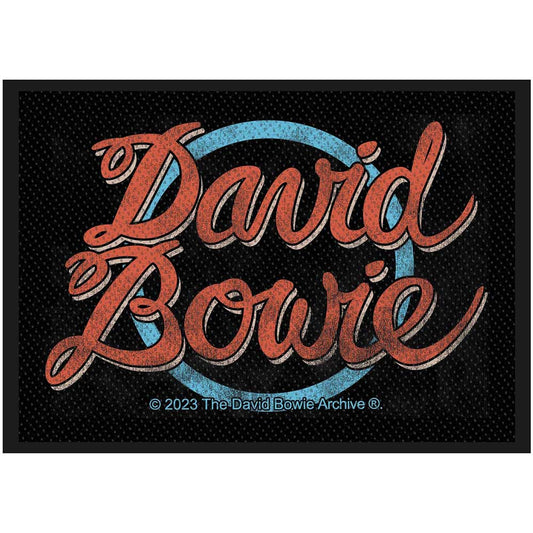 David Bowie Logo Woven Patch