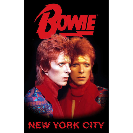 David Bowie New York City Textile Poster