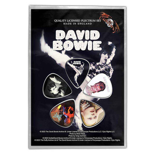 David Bowie The Man Who Sold The World Plectrum Pack