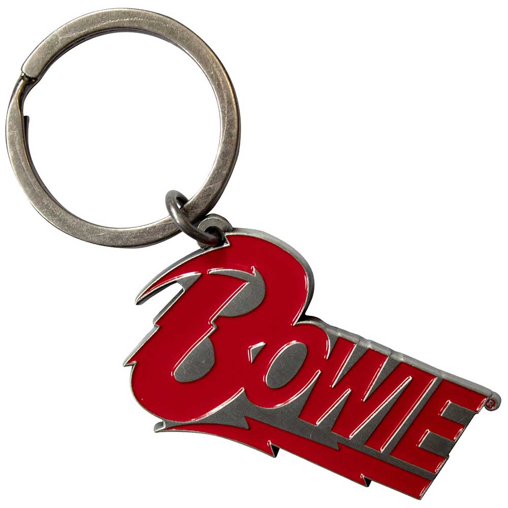 David Bowie Logo Keychain