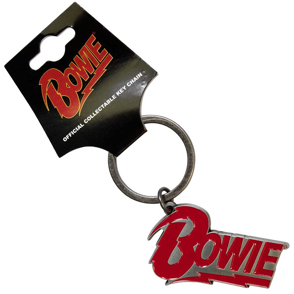 David Bowie Logo Keychain