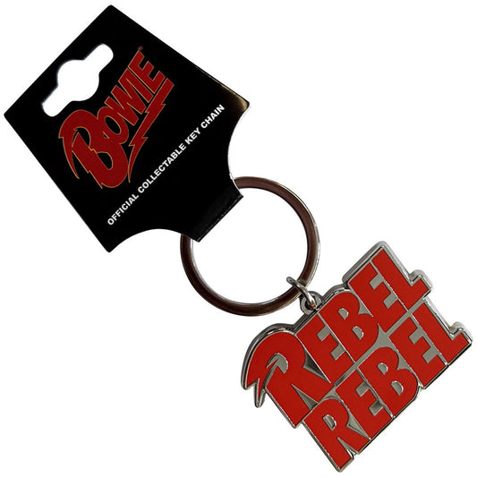 David Bowie Rebel Rebel Keychain