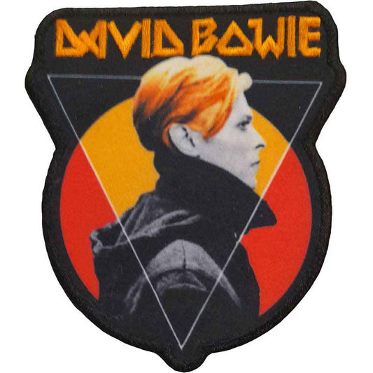 David Bowie Triangle Printed Patch