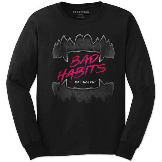 Ed Sheeran Bad Habits Unisex Long Sleeve T-Shirt