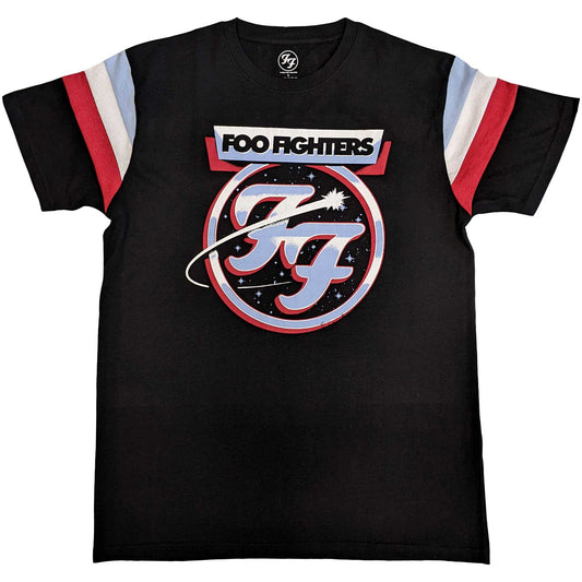 Foo Fighters Comet Tricolour Unisex Ringer T-Shirt