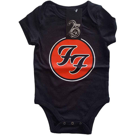 Foo Fighters FF Logo Baby Grow