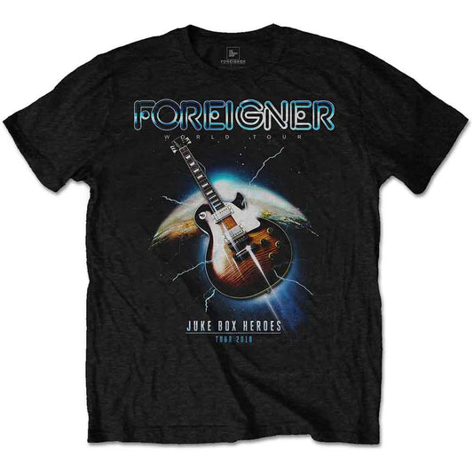 Foreigner Juke Box Heroes Unisex T-Shirt